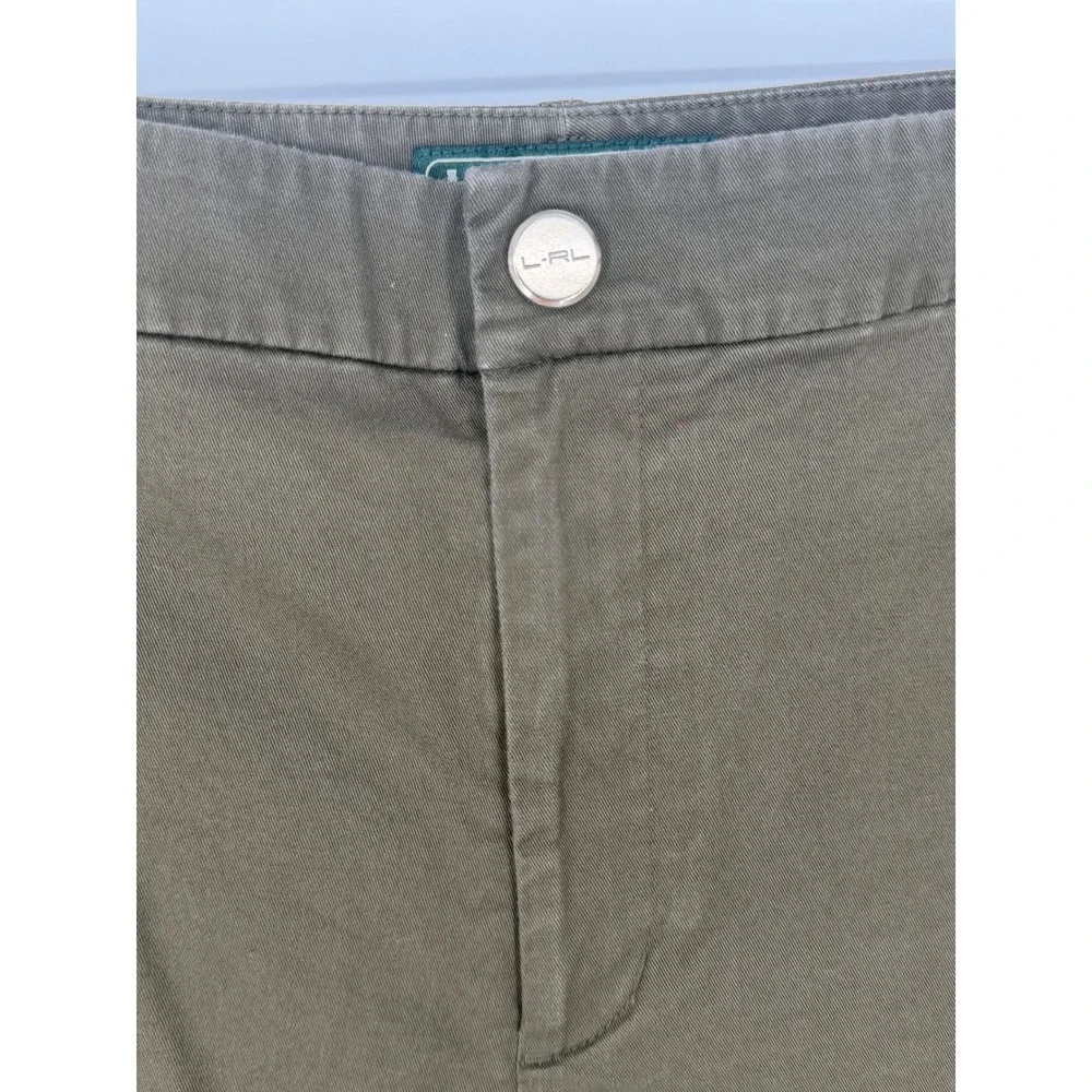 Lauren Ralph Lauren Womens Bermuda Chino Shorts 14 Preppy Ivy League Causal - Picture 4 of 12
